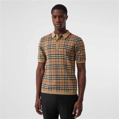 burberry men poli|Burberry polo shirts men's outlet.